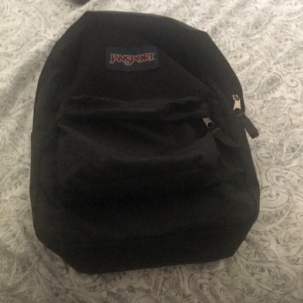 Black classic jansport backpack